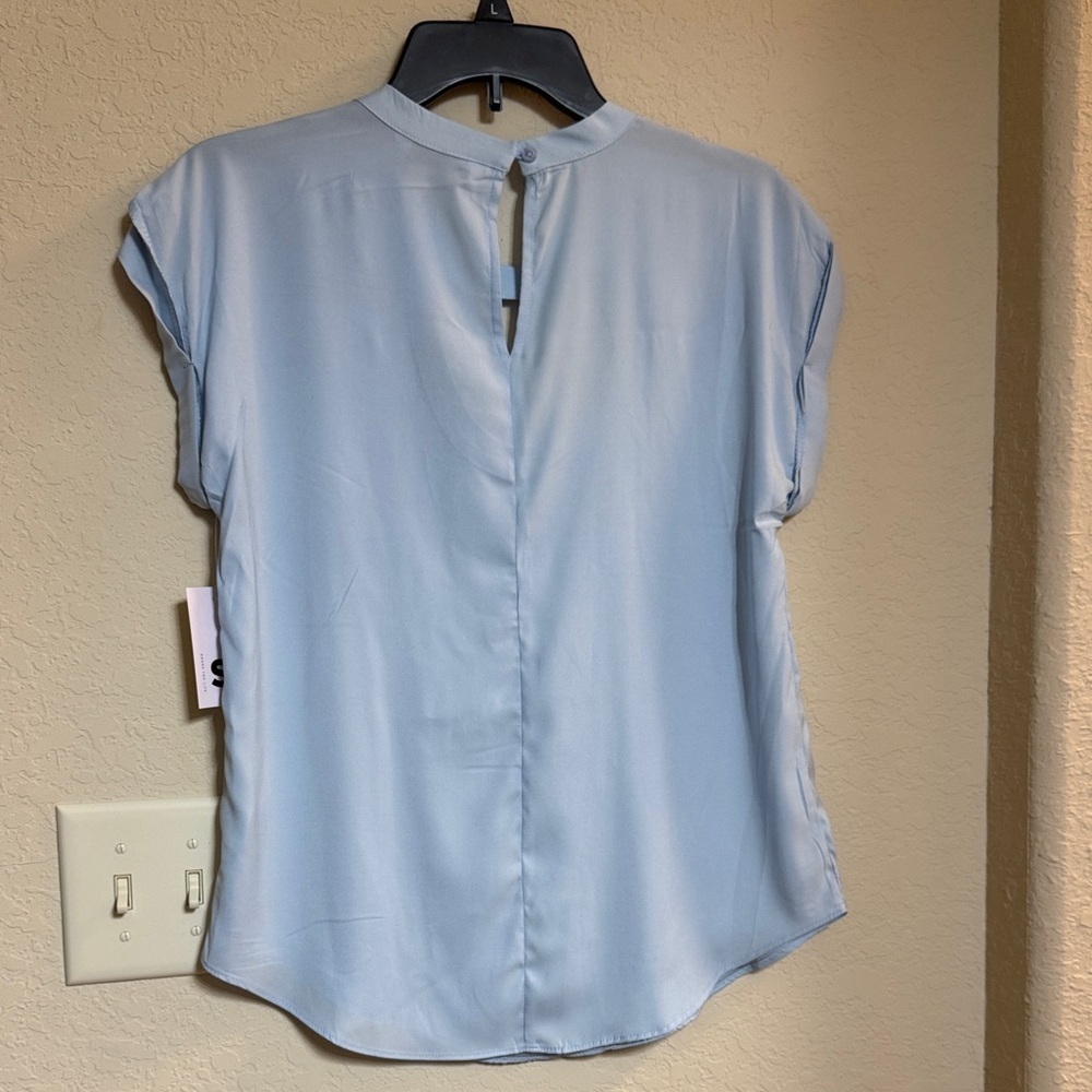 So Good For Life Light Blue Women's Top Size M - Picture 2 of 5